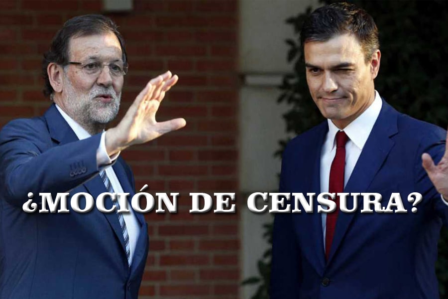 Pedro Sánchez moción de censura