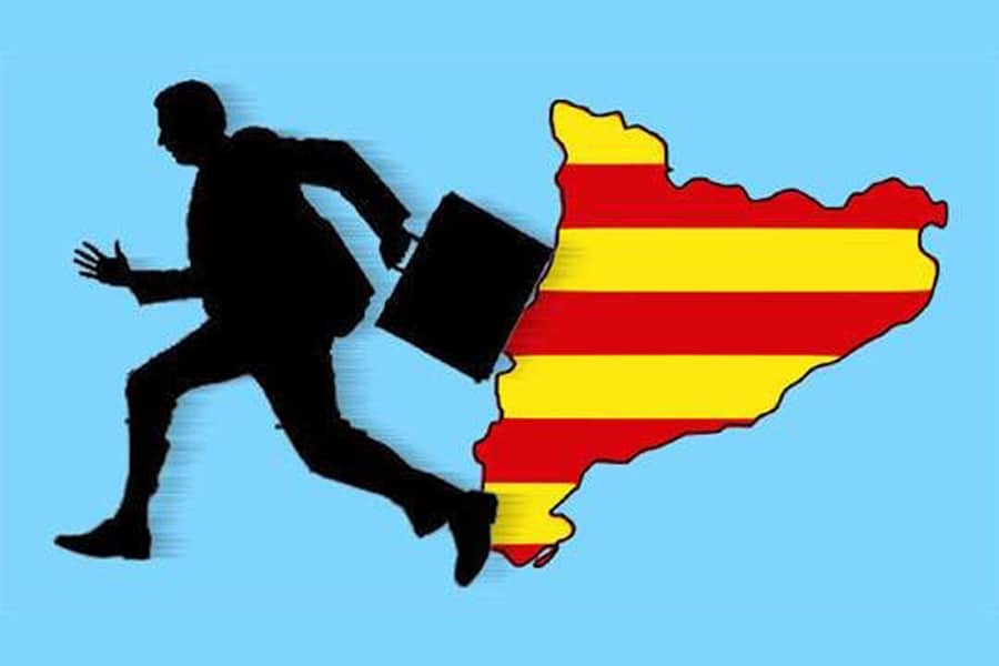 Reacciones ante la fuga de empresas de Cataluña