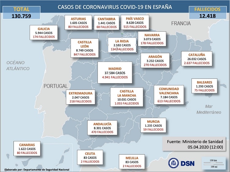 La inoperancia del Gobierno español frente a la  crisis del coronavirus