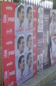 PSOE- Podemos - Camapaña austera