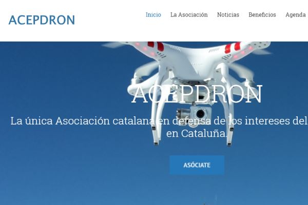 acepdron. Asociaciones de usuarios de drones de cataluña