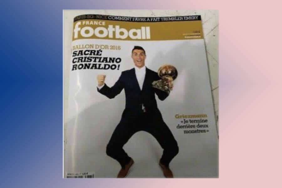 Cristiano Ronaldo Balón de oro 2016