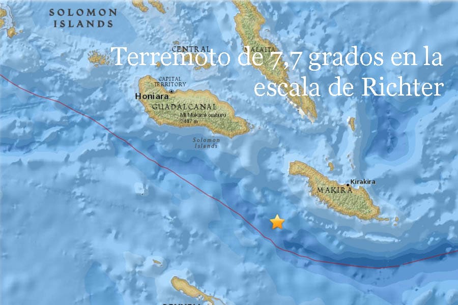 Terremoto en las Islas Salomón provoca alerta de tsunami El Titular