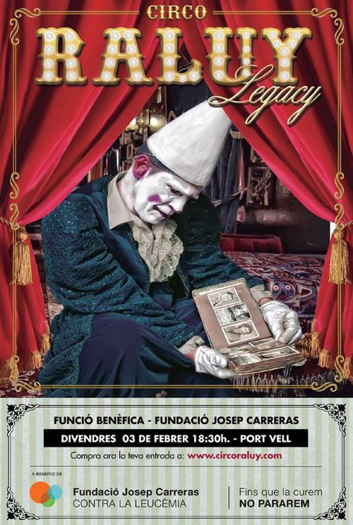 El Circo Raluy hace una función benéfica para la Fundación Josep Carreras