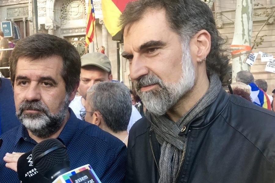 ¿Crees que Jordi Cuixart y Jordi Sánchez son presos políticos?