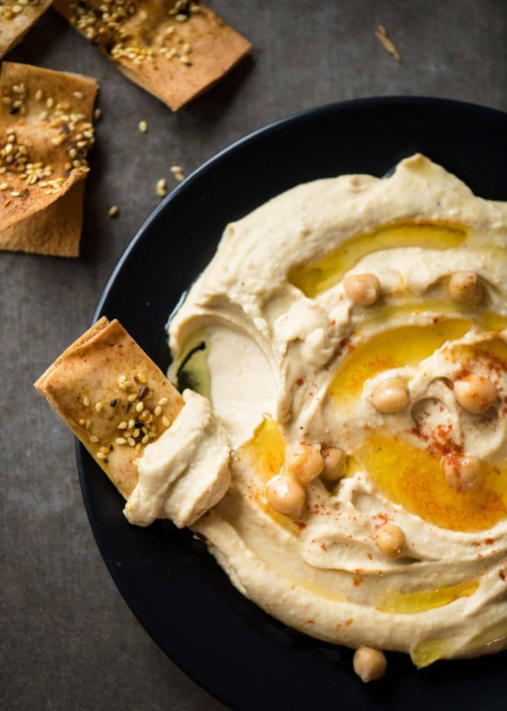 Hummus, un plato cada vez más popular en nuestra cocina.