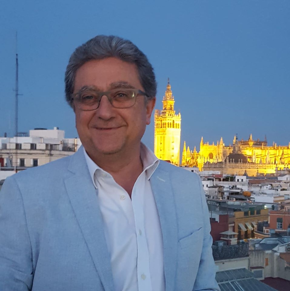 Enrique Millo en Sevilla-Andalucía al frente de las embajadas andaluzas. Consejero de Andalucía TRADE.