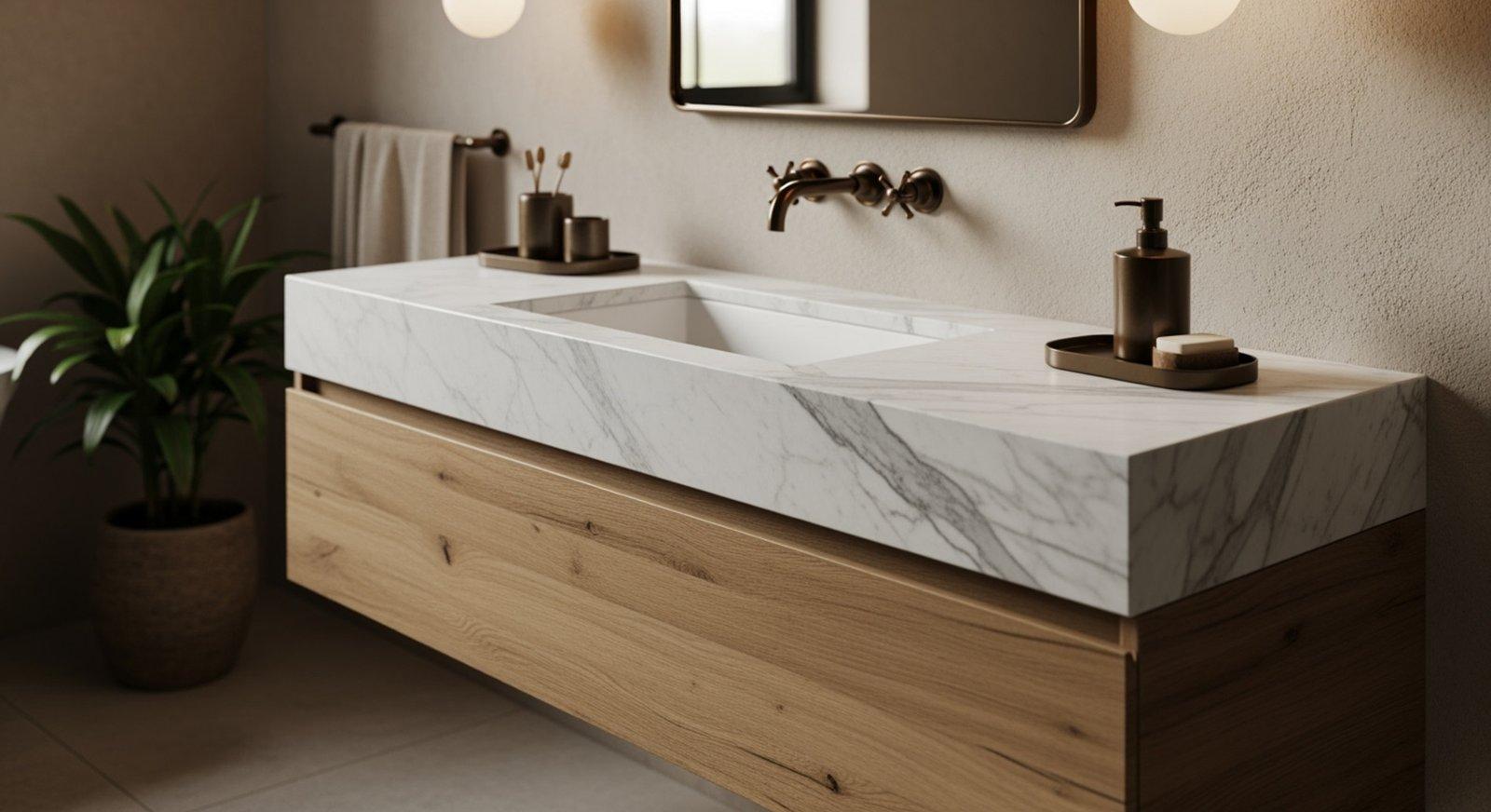 Diseños de piedra para baños: definición y situación actual