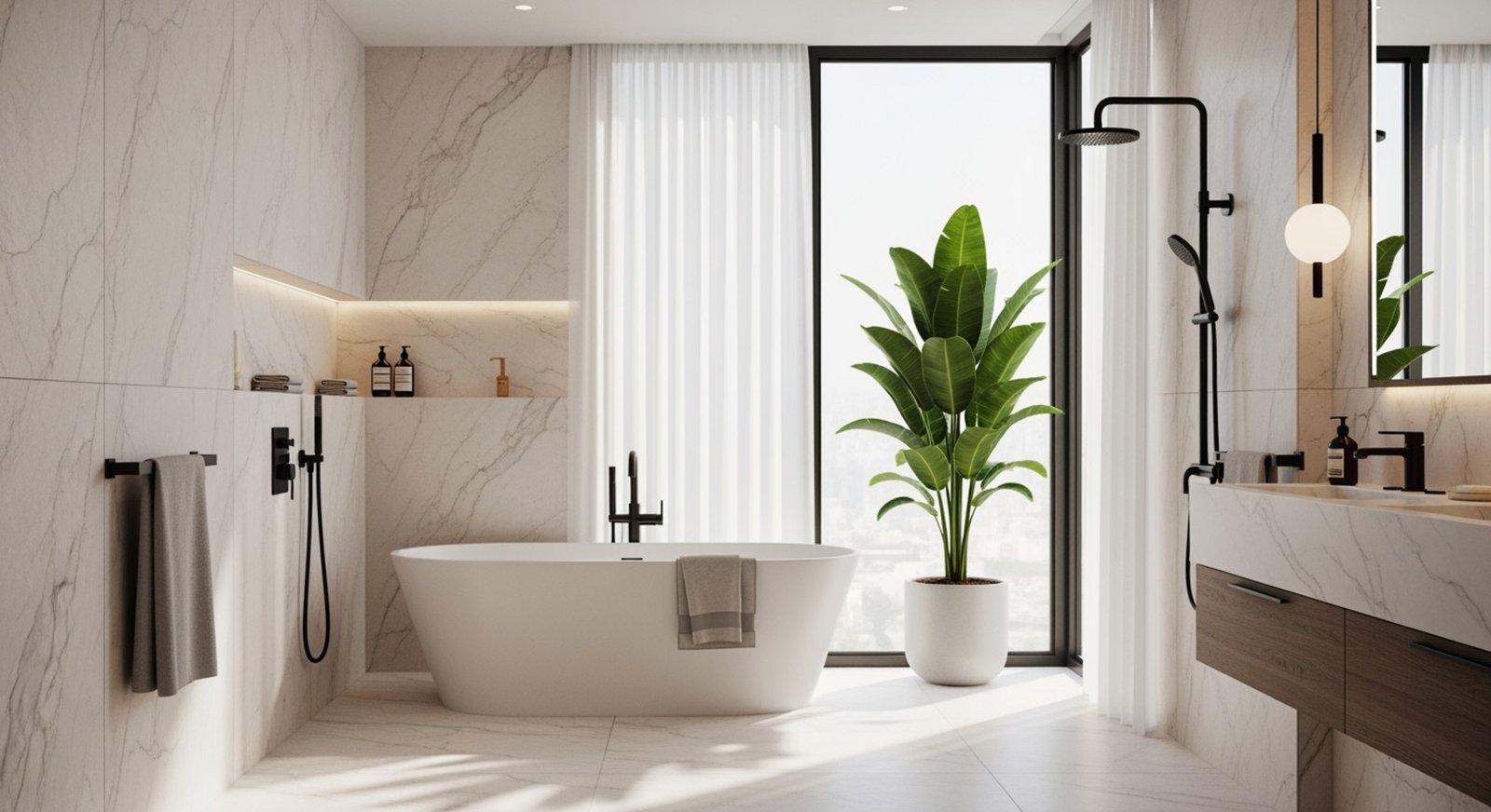 Diseños de piedra para baños: definición y situación actual